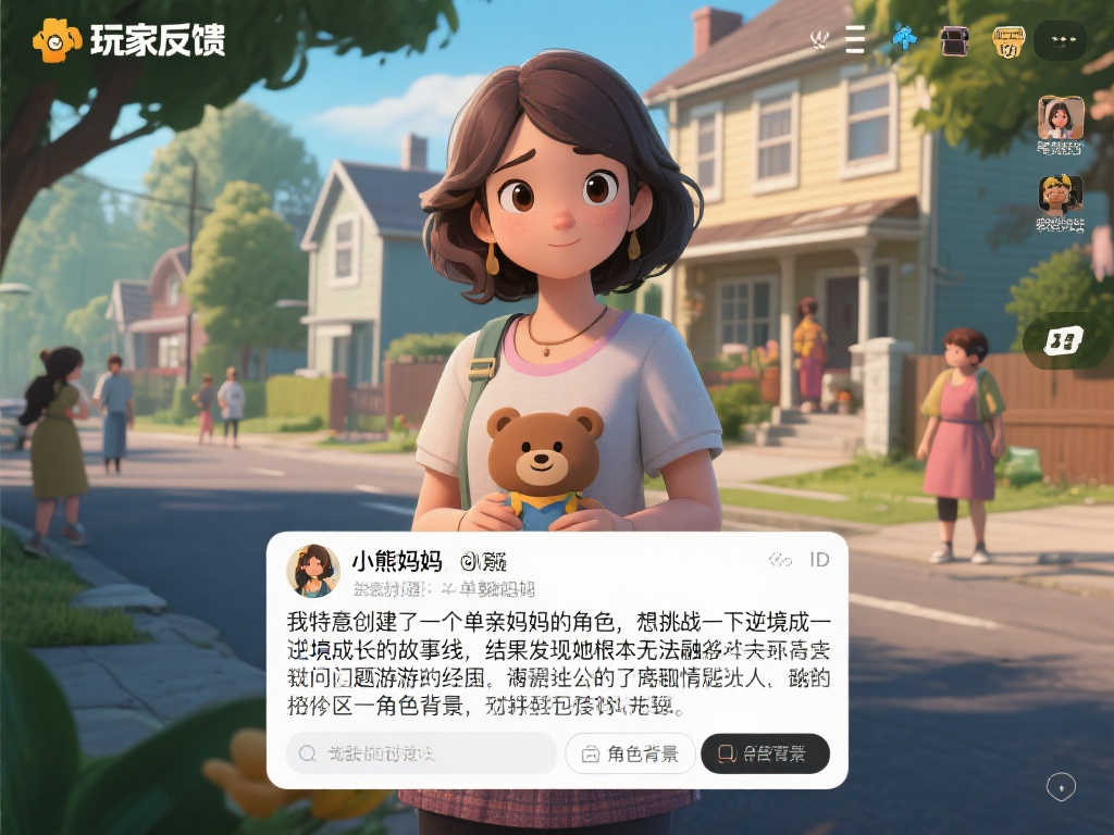 《inZOI》写实争议:离异带娃角色无人问津,竟是游戏bug! 《inZOI》写实争议:离异带娃角色无人问津,竟是游戏bug!